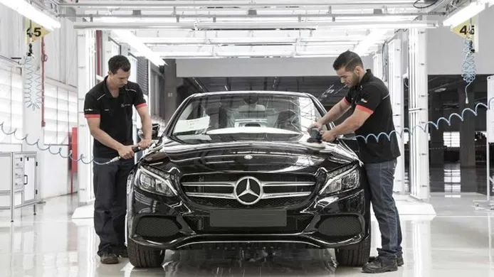Producción de coches Mercedes en Brasil