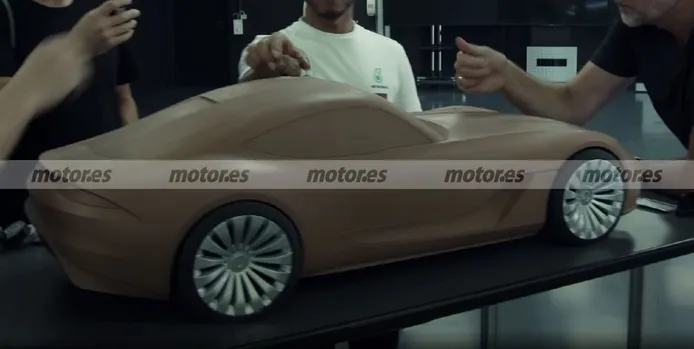 Teaser del futuro Mercedes-AMG GT 2022