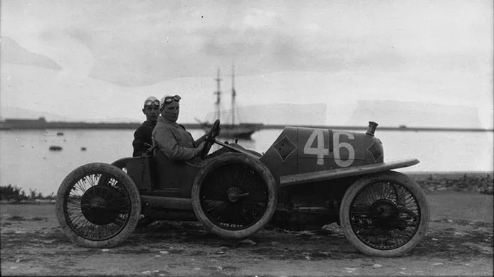 Alfred Neubauer en la Targa Florio de 1922