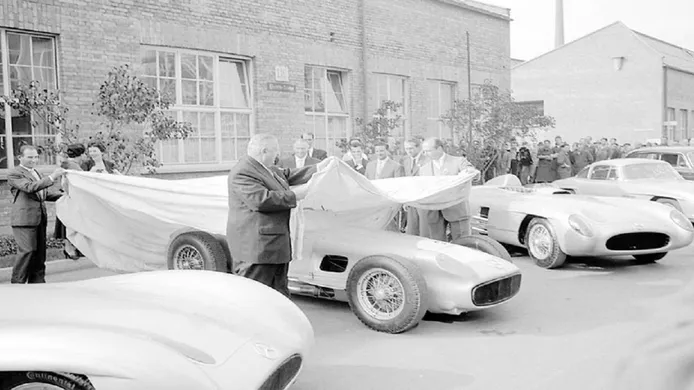 El adiós de Mercedes en 1955