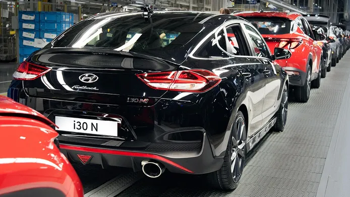 Hyundai i30 Fastback N 2021 - producción