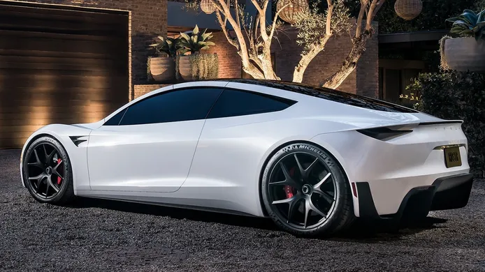 Tesla Roadster - posterior