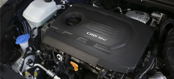 Foto motor diésel Hyundai CRDi - tecnología