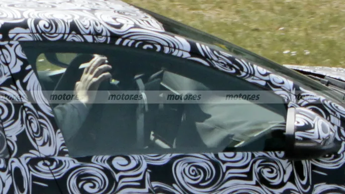 Audi A6 Sportback e-tron - foto espía interior