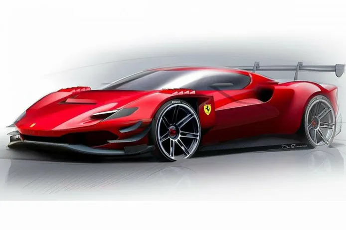 Nuevos bocetos del Ferrari 296 GT3 antes de su debut en sociedad