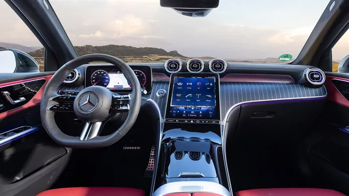 Mercedes GLC híbrido enchufable - interior