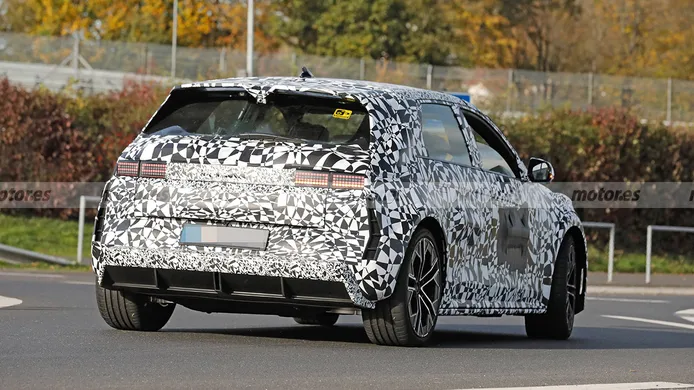 Hyundai IONIQ 5 N - fotos espía posterior