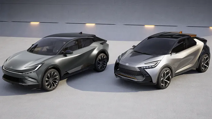 Toyota bZ Compact SUV Concept y Toyota C-HR Prologue