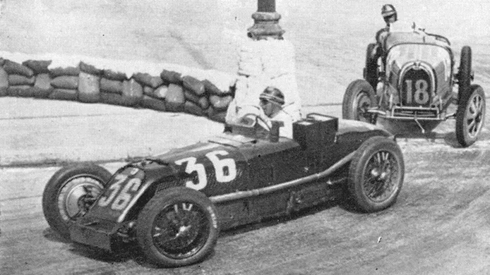 En el GP de Mónaco de 1930 con el Talbot 700 n36
