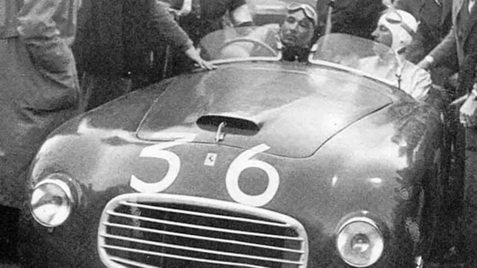Biondetti y Troubetzkoy en el Giro de Sicilia-Targa Florio de 1948
