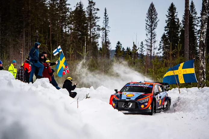 Kalle Rovanperä marca el ritmo por estrecho margen en el shakedown del Rally de Suecia