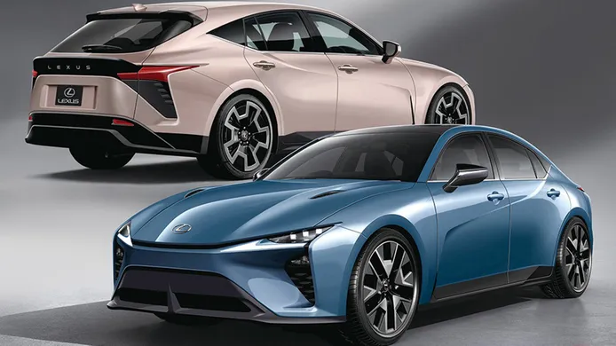 Lexus IS 2025 - recreación
