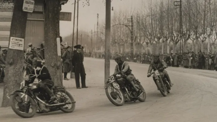 Circuito Pietro Bordino 1932: Mario Ghersi en segundo lugar