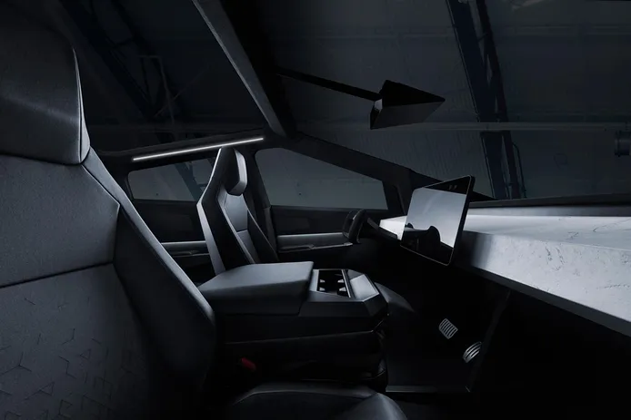 Tesla Cybertruck - interior
