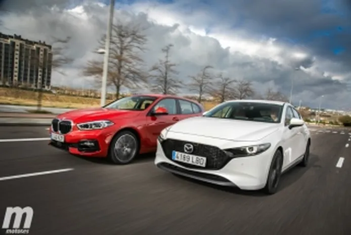 Foto 2 - Fotos comparativa Mazda3 vs BMW Serie 1