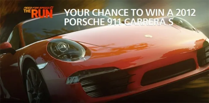 Gana un Porsche 911 Carrera S jugando al Need for Speed: The Run