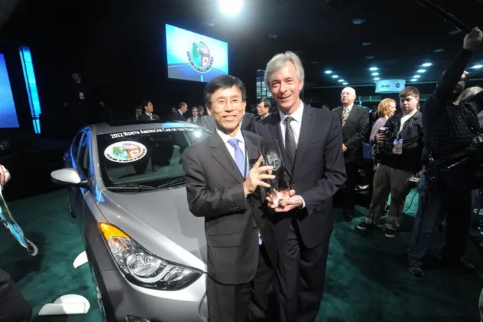 El Hyundai Elantra fue elegido el Coche del Año Norteamericano 2012