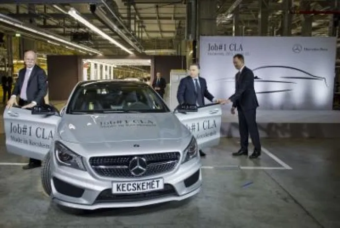 Mercedes fabrica el primer CLA en Hungria