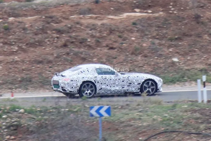 Mercedes-Benz AMG GT 2015, nuevas fotos espía