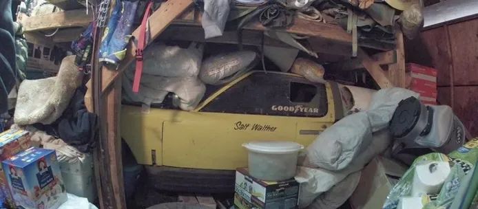 El Ford GT40 que espera ser reparado desde 1977