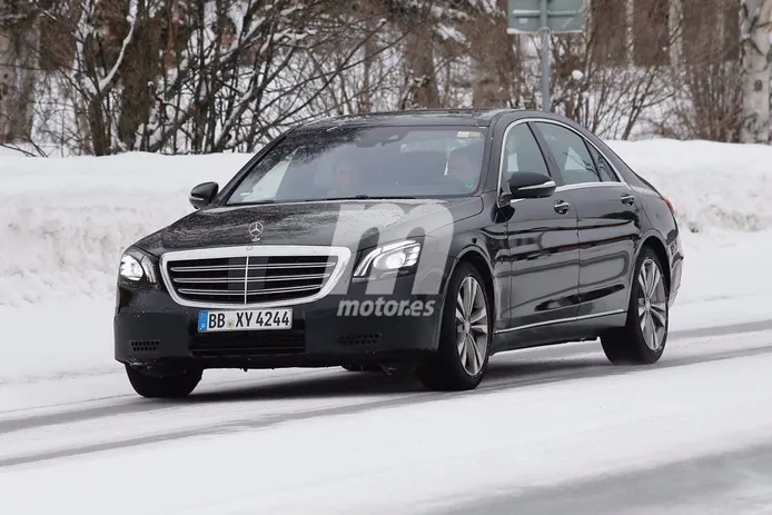 Nuevas fotos espía del Mercedes Clase S facelift
