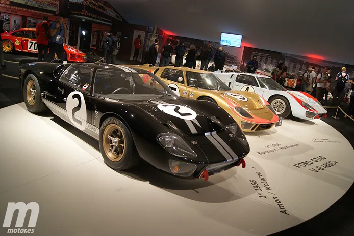 Reunidos los tres Ford GT40 protagonistas de las 24 Horas de Le Mans 1966