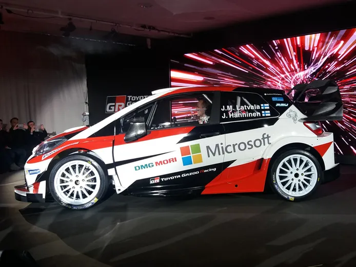 El equipo Toyota Gazoo Racing WRC se presenta en Helsinki