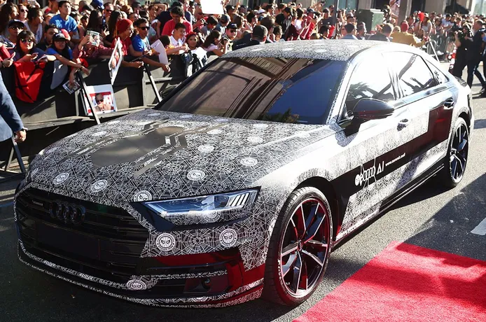 El nuevo Audi A8 debuta en el estreno de ‘Spider-Man: Homencoming’