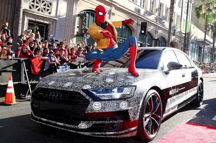 Audi A8 2018 en Spider-Man: Homecoming