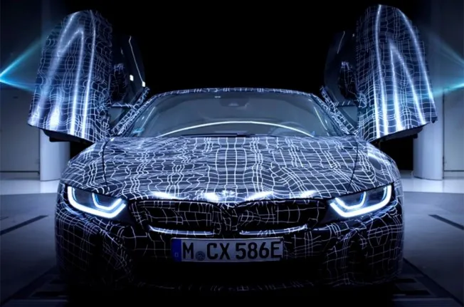 BMW i8 Roadster - teaser BMW i8 Roadster - teaser
