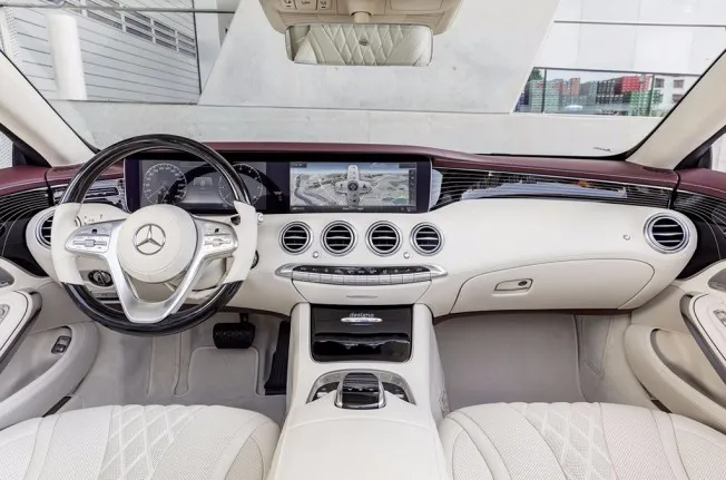 Mercedes Clase S Cabrio 2018 - interior Mercedes Clase S Cabrio 2018 - interior