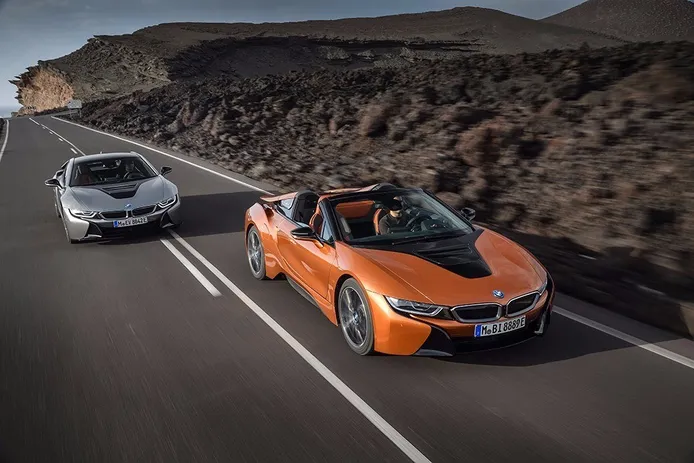 Las 10 diferencias entre el BMW i8 Roadster y el i8 Coupé