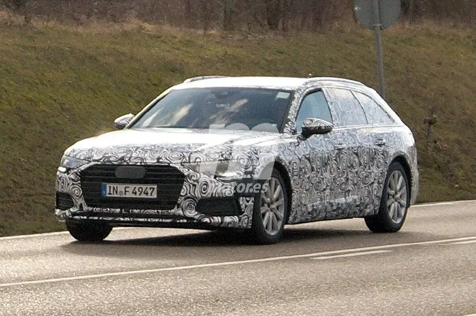 La nueva generación del Audi A6 Avant comienza sus pruebas en carretera