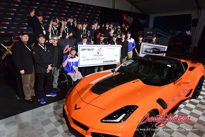 El primer Chevrolet Corvette ZR1 vendido por 925.000 dólares