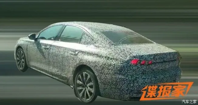 Peugeot 508 2018 - foto espía posterior Peugeot 508 2018 - foto espía posterior