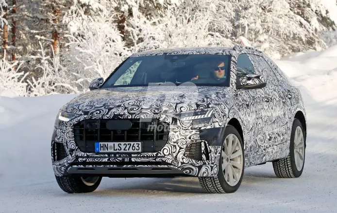 El nuevo Audi SQ8 cazado durante sus pruebas de invierno