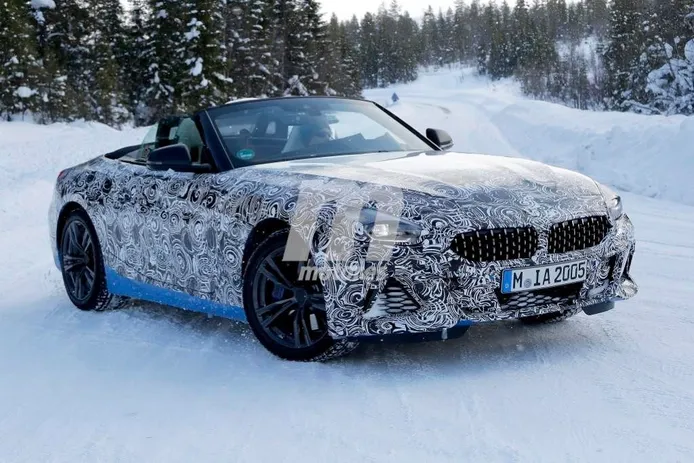 El nuevo BMW Z4 2018 continúa con sus test de invierno en Europa