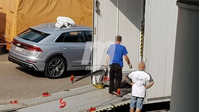 Audi SQ8 2019 - foto espía
