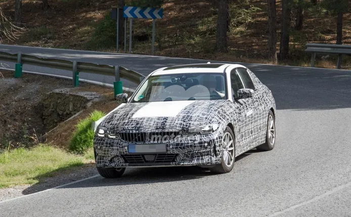 BMW i3 2021: las primeras fotos del futuro Serie 3 eléctrico