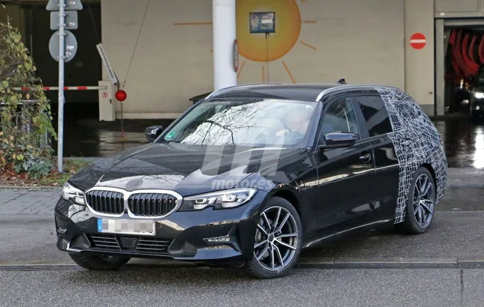El nuevo BMW Serie 3 Touring (G21) ya rueda casi desnudo