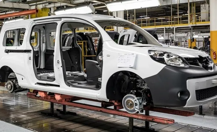 Producción del Renault Kangoo