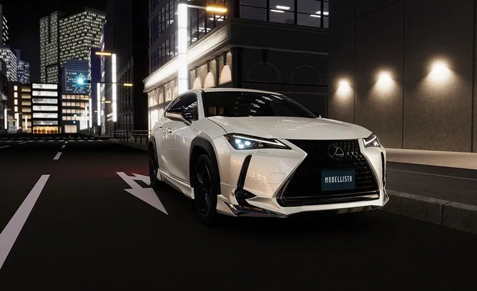 Modellista radicaliza al nuevo Lexus UX con un kit de carrocería
