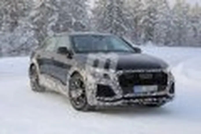 El esquivo Audi RS Q8 cazado al fin durante sus pruebas de invierno