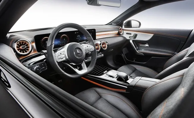 Mercedes CLA Coupé 2019 - interior Mercedes CLA Coupé 2019 - interior