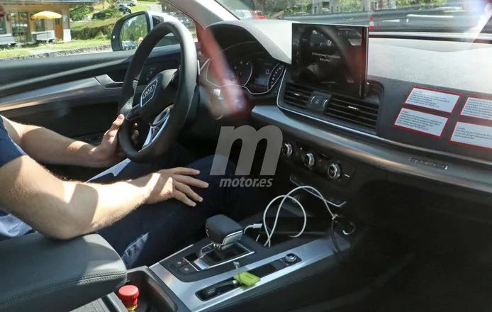 El futuro Audi Q5 facelift nos muestra su interior por primera vez