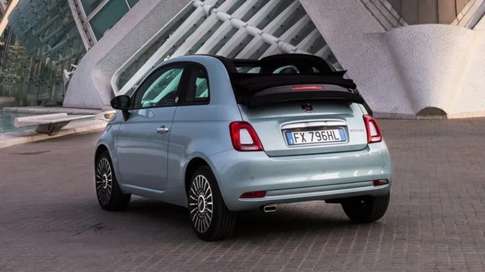 Fiat 500 Hybrid - posterior