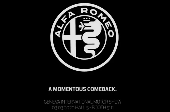 Alfa Romeo anuncia una gran novedad para el Salón de Ginebra 2020
