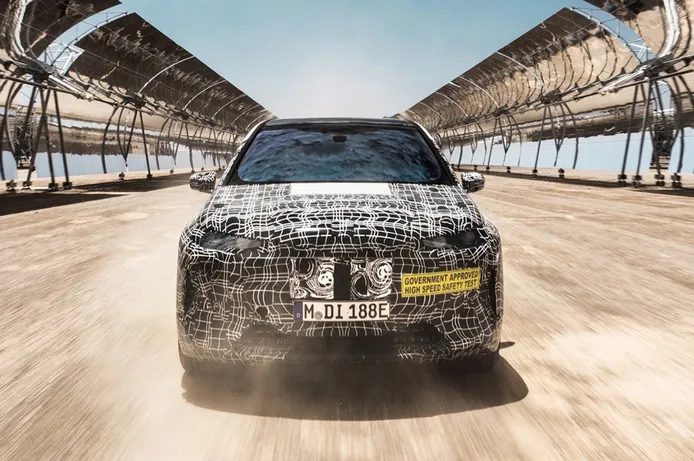 Las prototipos del BMW iNEXT se someten a intensas pruebas off-road en Sudáfrica
