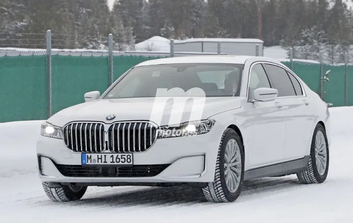 Las mulas del futuro BMW Serie 7 2022 se trasladan a las pruebas de invierno