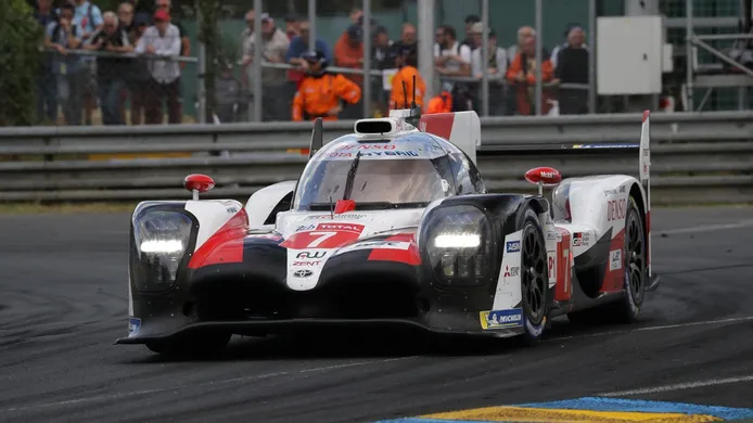 Los pilotos de Toyota celebran el formato de 'hyperpole' de Le Mans